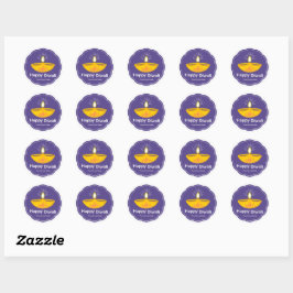 Adesivos personalizados de Diwali para presentes p