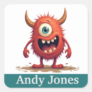 Adesivos personalizados de dragões coloridos