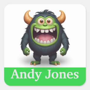 Adesivos personalizados de dragões coloridos