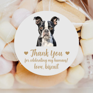 Adesivos Personalizados de Favors de Casamento de 
