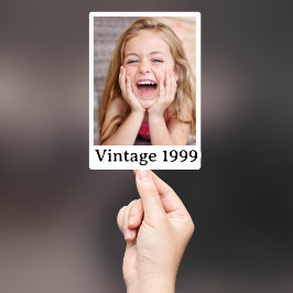 Adesivos Personalizados de Foto para Aniversário d