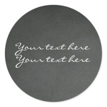 Adesivos Personalizados de Giz de Quadro Negro par