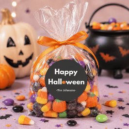 Adesivos Personalizados de Halloween Minimalistas