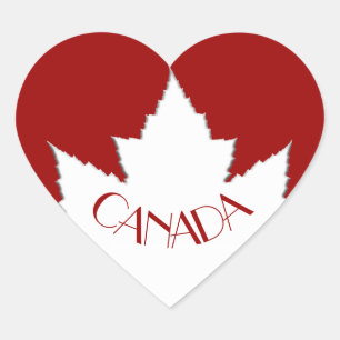 Adesivos Personalizados de Lembrança do Canadá