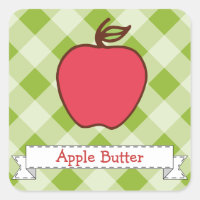 Adesivos Personalizados de Maçã