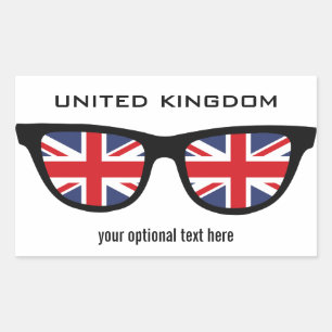 Adesivos personalizados do British Shades