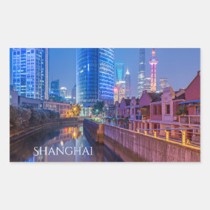 Adesivos personalizados do Distrito Financeiro de 