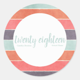 Adesivos Personalizados do Formando do Arco-Íris M