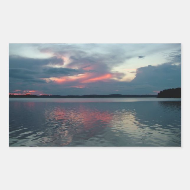 Adesivos personalizados do Pastel Sunset (Frente)