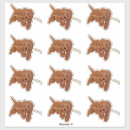 Adesivos Personalizados Goldie Doodle