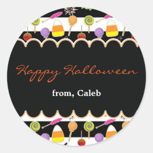 Adesivos Personalizados para Festas de Doces de Ha