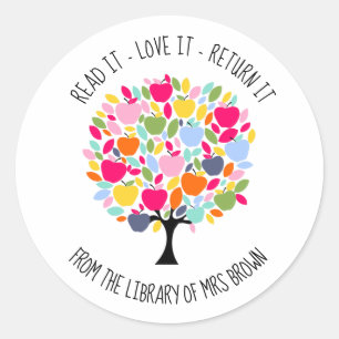 Adesivos Personalizados para Livros   Etiqueta de 