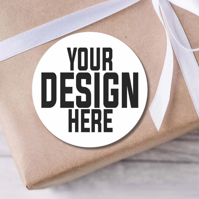 Adesivos Personalizados Pequenas Empresas Logotipo (Criador carregado)