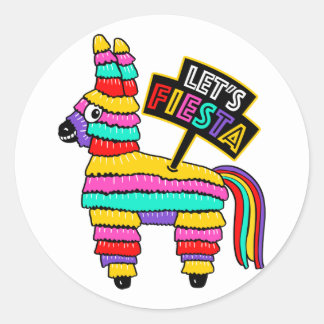 Adesivos piñata engraçados