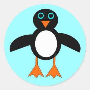 Adesivos Pinguins Bonitos