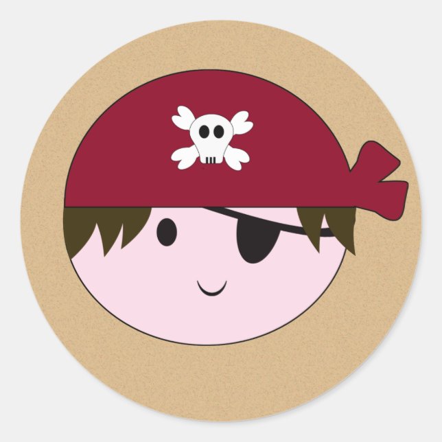 Adesivos Pirata em KRW (Frente)