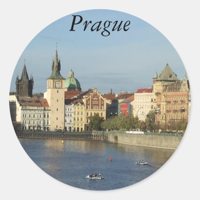 Adesivos Praga República Tcheca Praha (Frente)