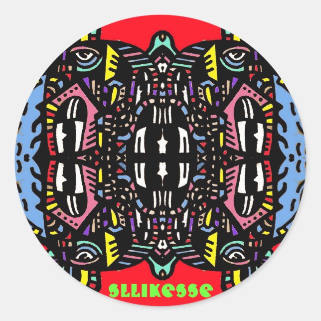 Adesivos promocionais deslizantes (Frente)