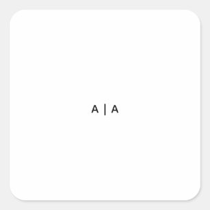 Adesivos Quadrados Personalizados, Formato: Folha