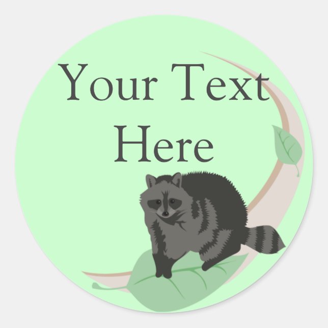 Adesivos Raccoon (Frente)