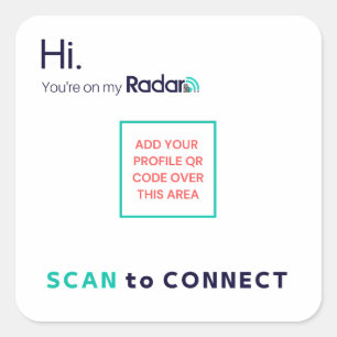 Adesivos RadarQR
