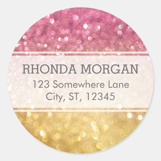 Adesivos Rainbow Glitter (Frente)