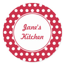Adesivos Red Kitchen Personalizados