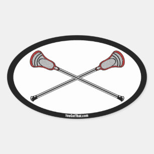 Adesivos Red Lacrosse