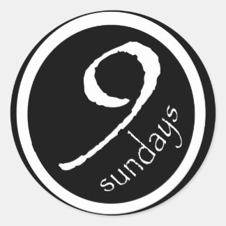 Adesivos redondos