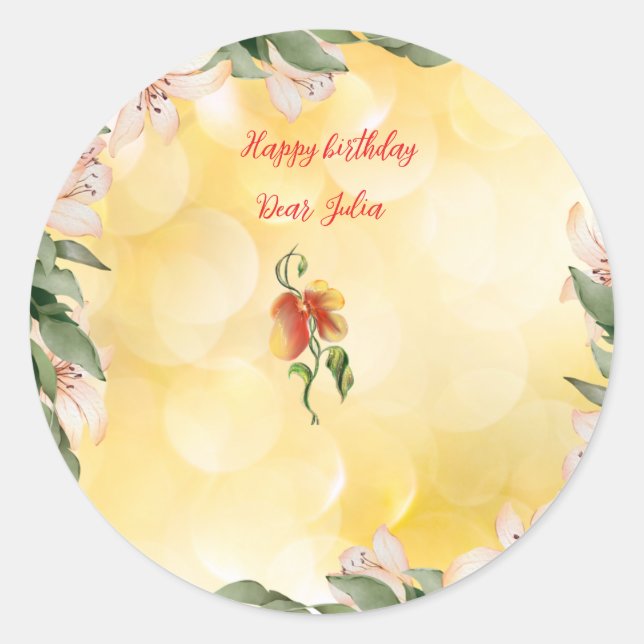 Adesivos redondos (Frente)