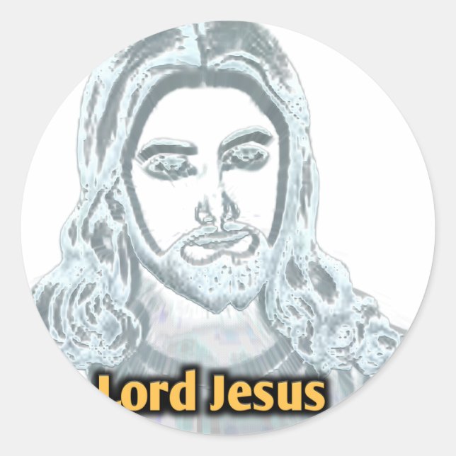 Adesivos redondos clássicos (Frente)