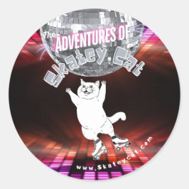 Adesivos redondos clássicos