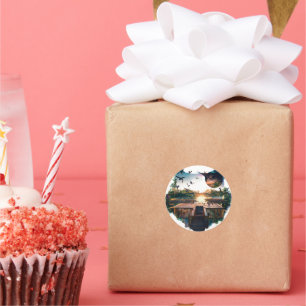 Adesivos redondos clássicos