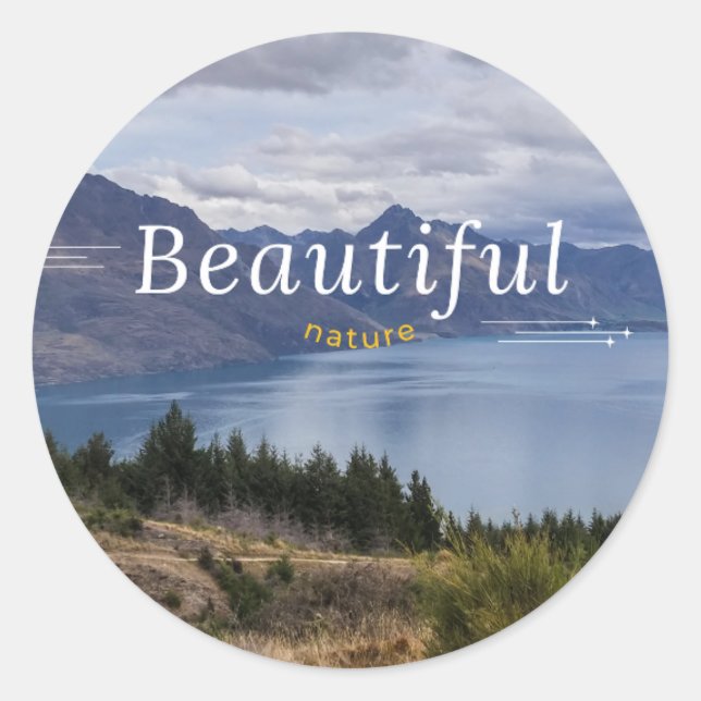 Adesivos Redondos Clássicos (Frente)