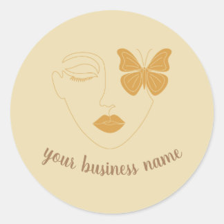 Adesivos redondos clássicos