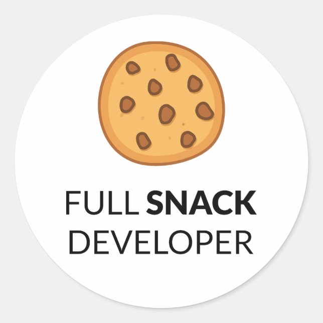 Adesivos redondos clássicos (Frente)