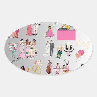 Adesivos redondos clássicos