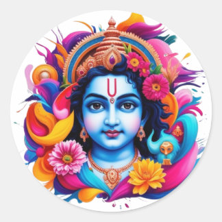 Adesivos redondos clássicos