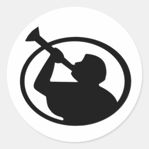 Adesivos redondos clássicos do Angel Moroni™ LDS