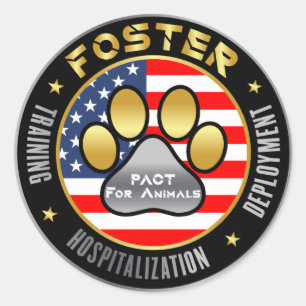 Adesivos redondos clássicos PACT Dark