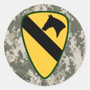 Adesivos Redondos da Primeira Divisão de Calvário