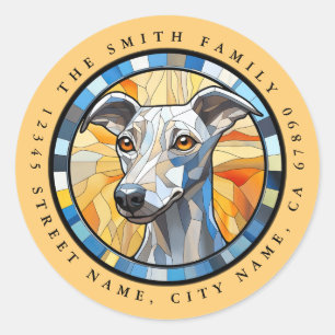 Adesivos redondos de chicote