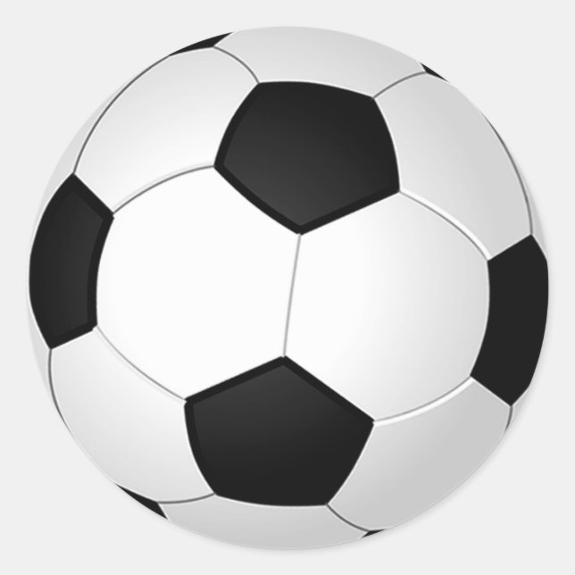 Adesivos redondos de futebol de 3 polegadas para e (Frente)