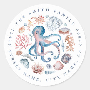 Adesivos redondos de polvos