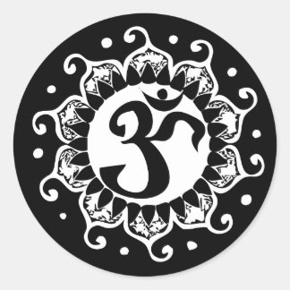Adesivos redondos Lotus OM