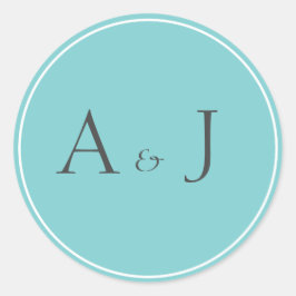 Adesivos redondos sólidos