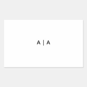 Adesivos Retangulares Personalizados, Formato: Fol
