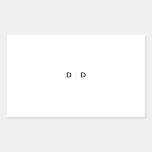 Adesivos Retangulares Personalizados, Formato: Fol
