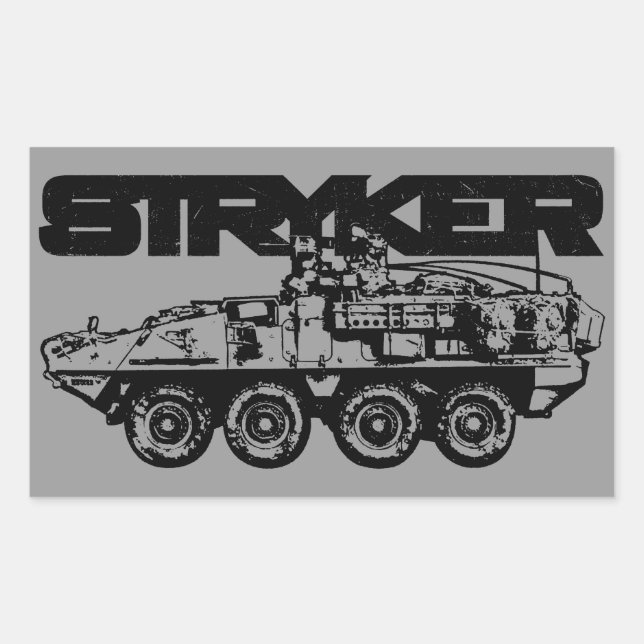 Adesivos retangulares Stryker (Frente)