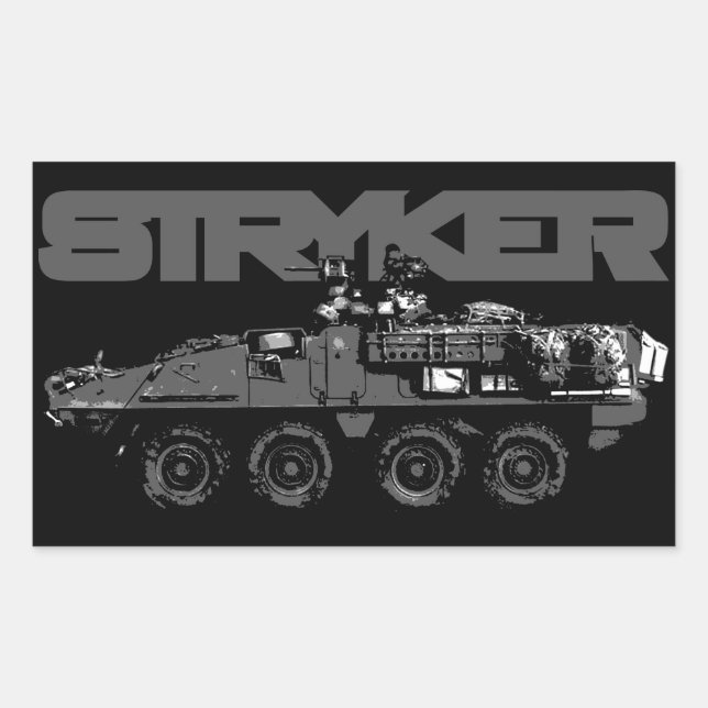 Adesivos retangulares Stryker (Frente)